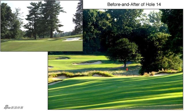 第14号洞移动果岭