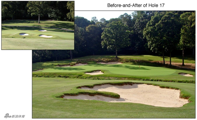 第17号洞的变化