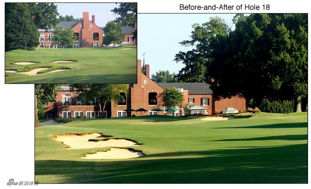 第18号洞的变化