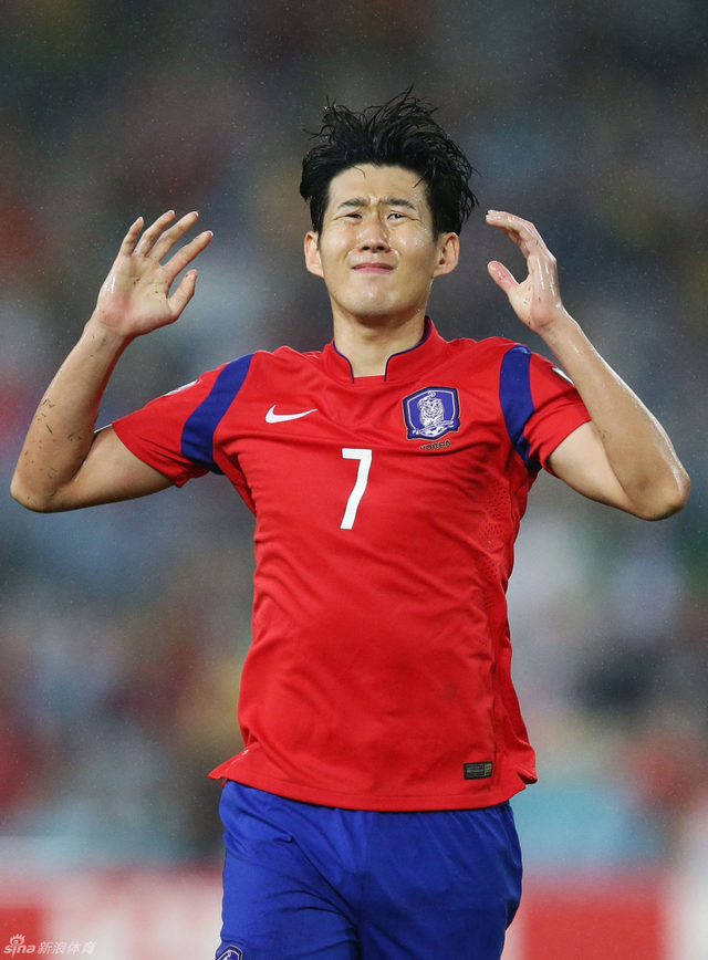 孙兴民在比赛中