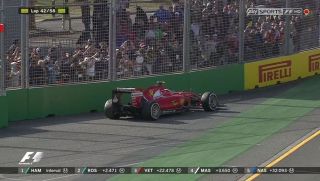 莱科宁遗憾退赛