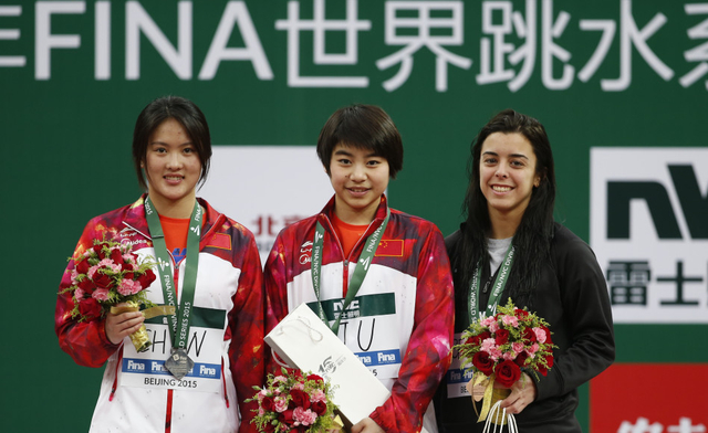 刘蕙瑕陈若琳10米台摘金夺银