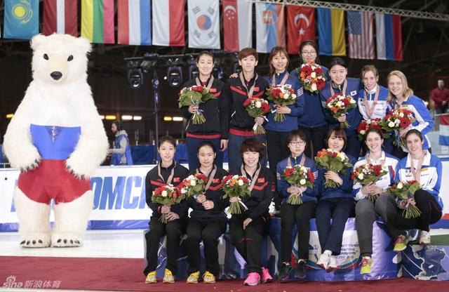 中国女子接力亚军