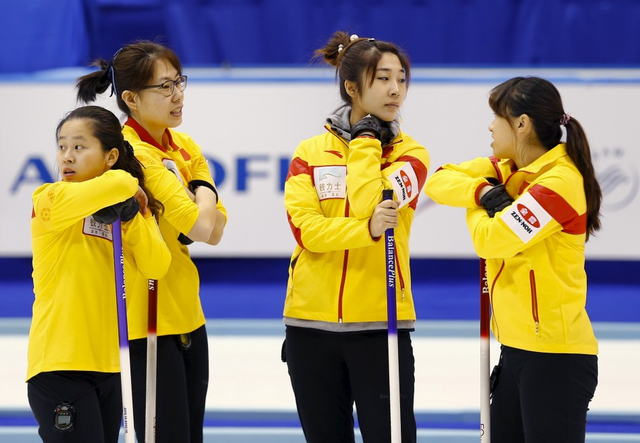 冰壶世锦赛中国队赛况
