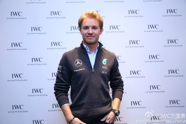 罗斯博格为IWC代言