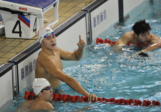 冠军赛孙杨200自夺冠