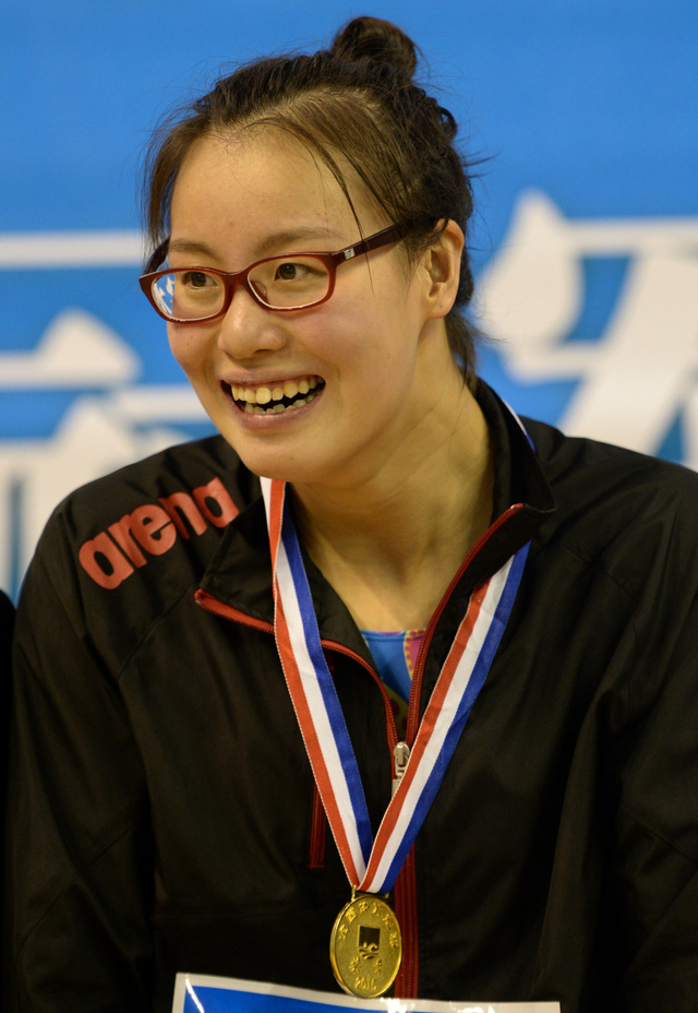 傅园慧获女子50米仰泳冠军