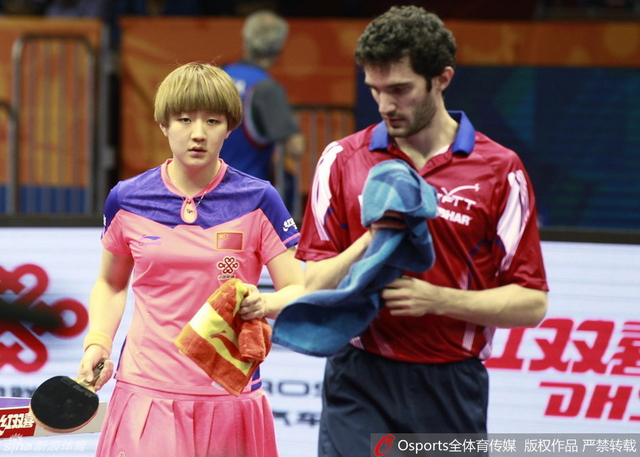 莱贝松陈梦轻松通过第二轮