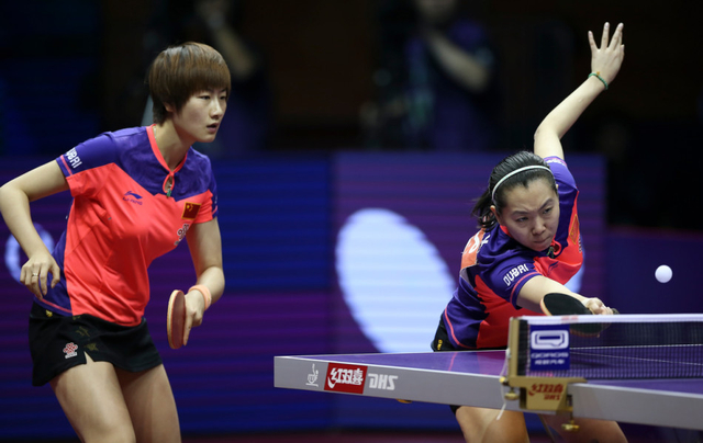 新浪直击世乒女双决赛