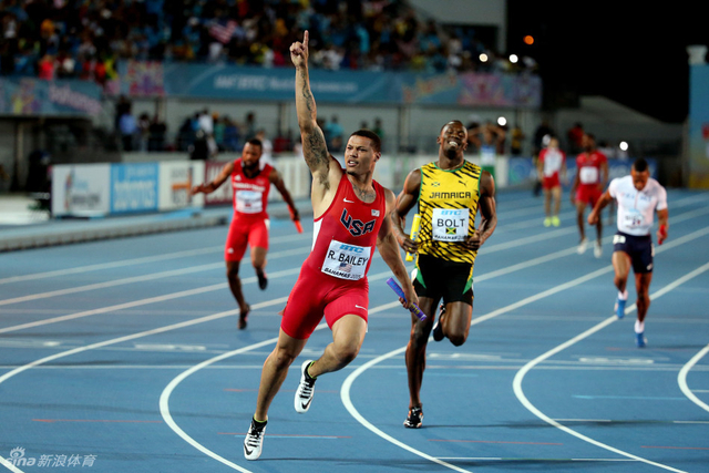 博尔特田径接力赛失利