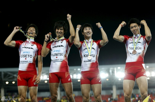 日本队夺得铜牌