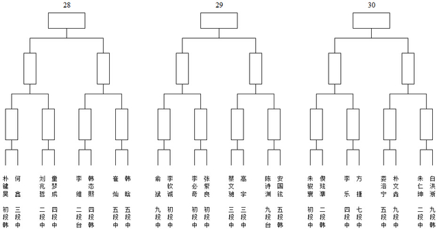 男子28-30组