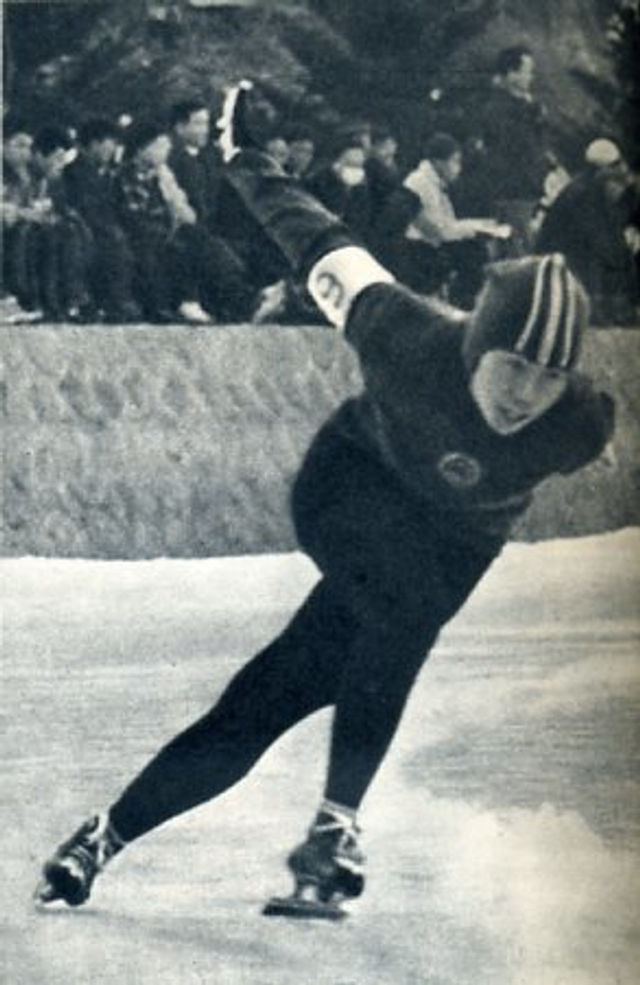 中国速滑老照片