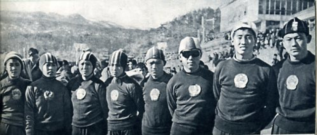 中国速滑老照片