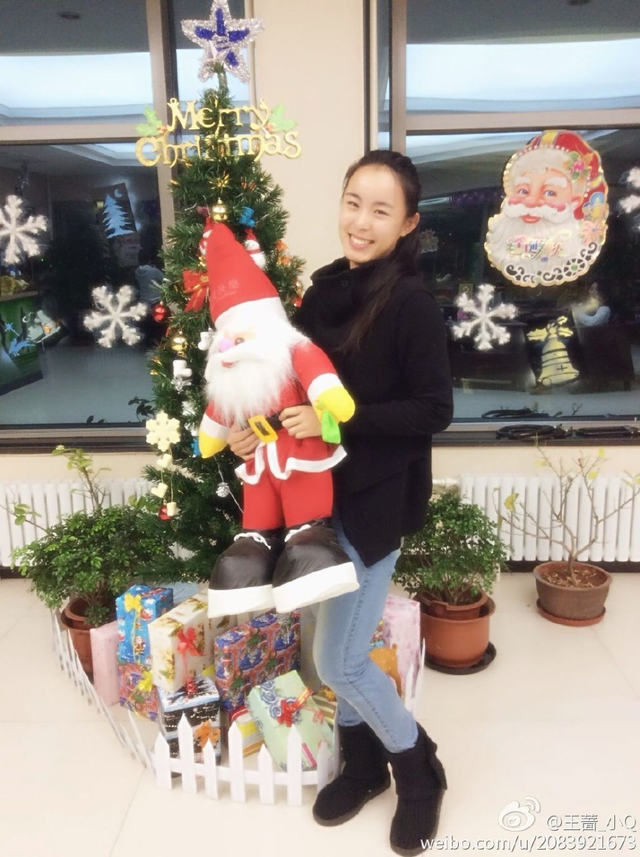 网球美女王蔷私人美照