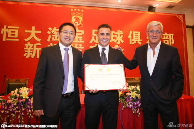 卡纳瓦罗恒大生涯回顾