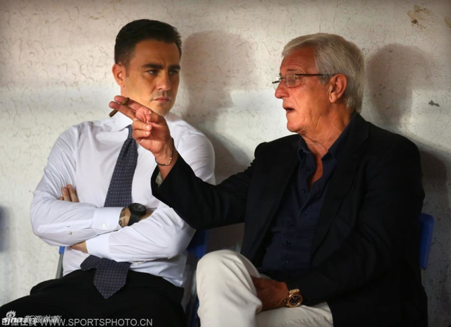 20150523 里皮重返天河观战广州德比