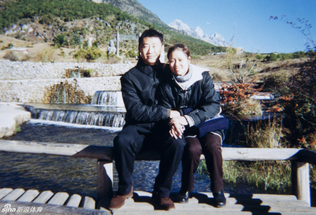 李娜与丈夫姜山