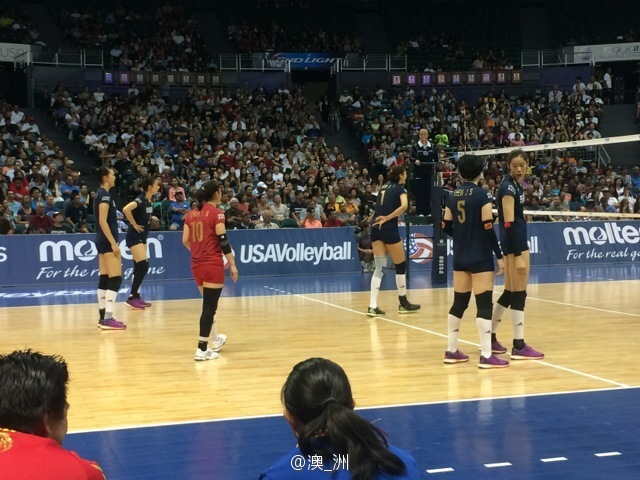 中国队准备战术