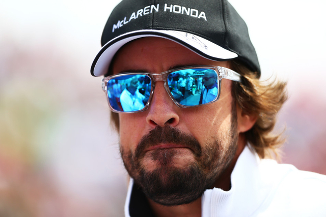 迈凯轮车队阿隆索巡游