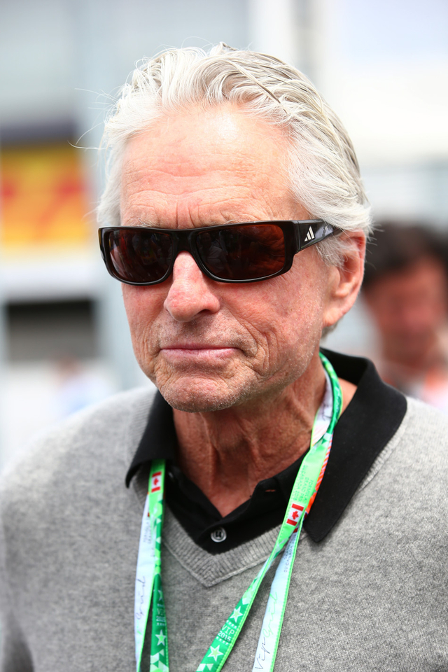 迈克尔-道格拉斯在现场