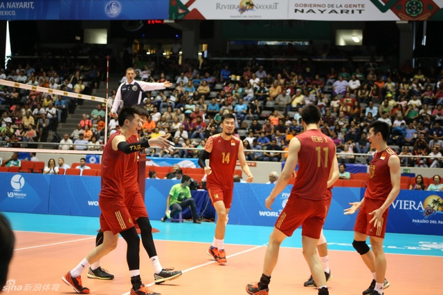 男排联赛中国3-2逆转