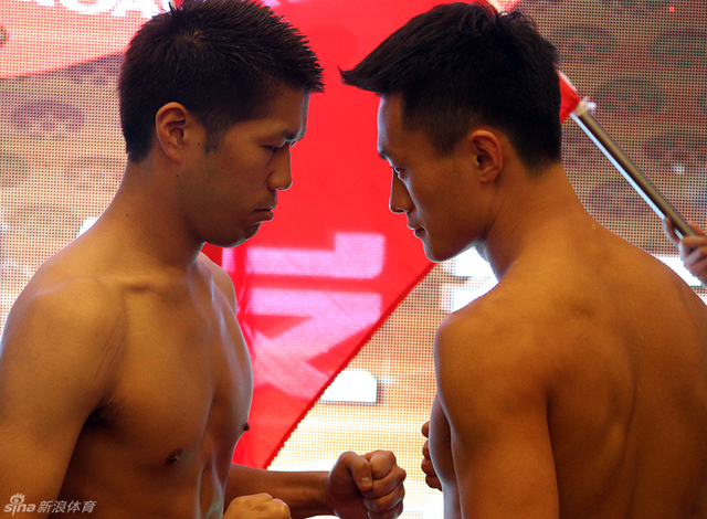 《丝路英雄》揭幕战称重仪式