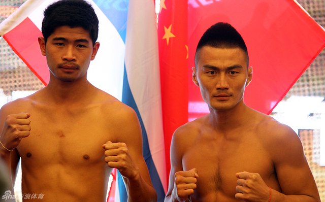 《丝路英雄》揭幕战称重仪式