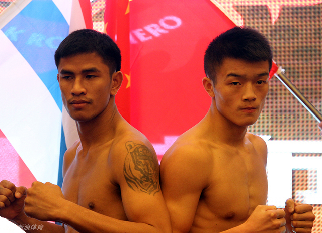 《丝路英雄》揭幕战称重仪式