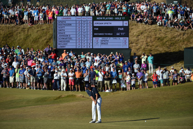 斯皮思在18洞果岭