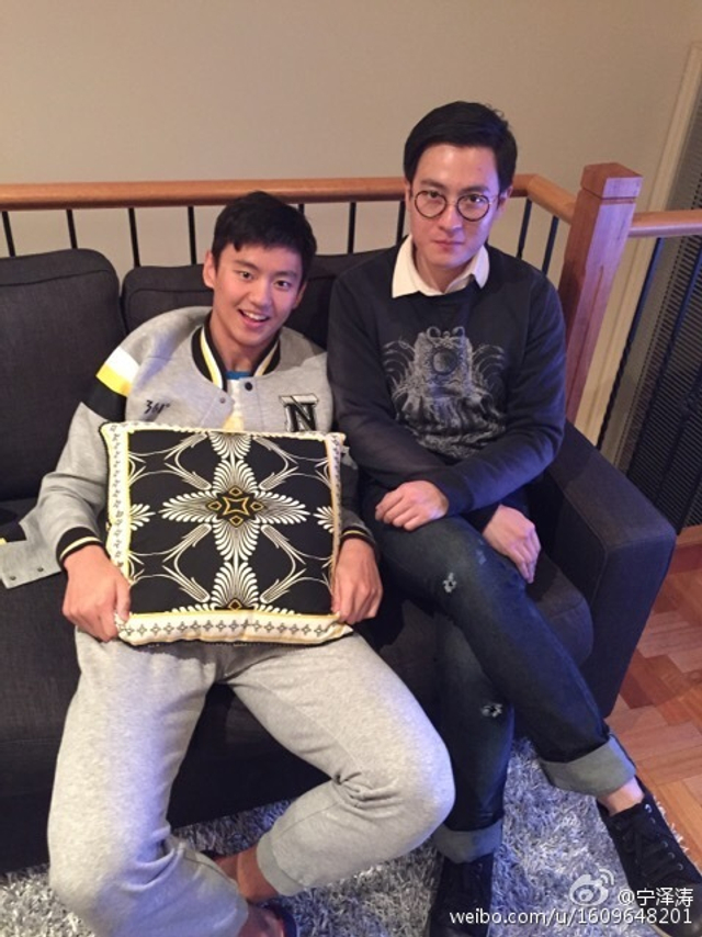 宁泽涛与翻译Matthew