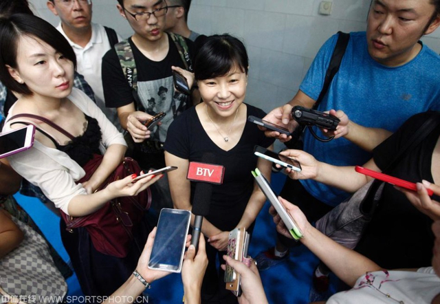 周继红接受采访