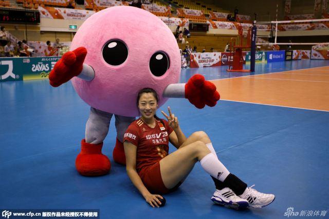 女排世界杯超萌吉祥物