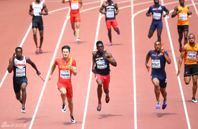 张培萌最后一棒