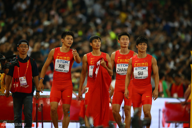 中国队4位小伙子