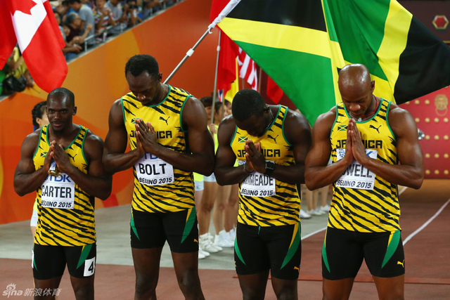 牙买加出场造型