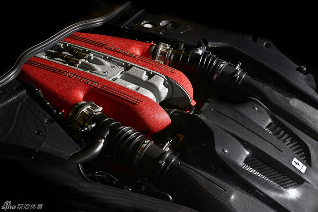 2016-Ferrari-F12tdf-发动机