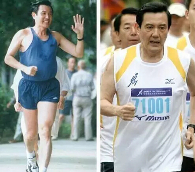 坚持晨跑40年，参加过两次铁人三项比赛