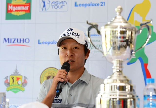 韩国名将金庚泰发言