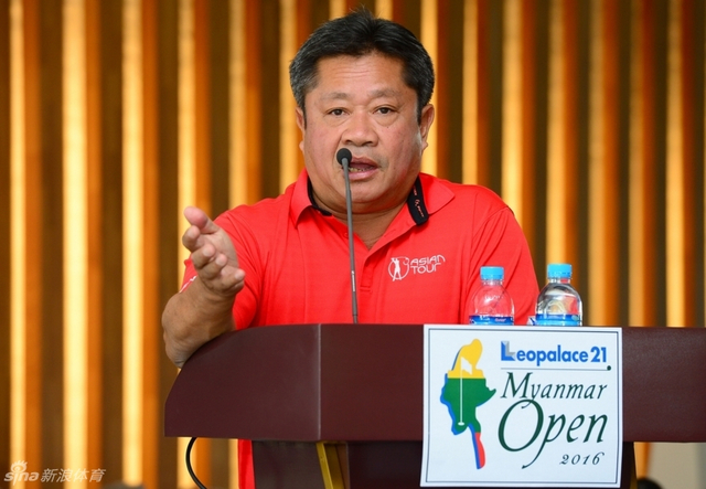 亚巡赛主席奇拉汉（Kyi Hla Han）