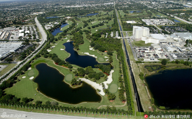 美国特朗普国际球场