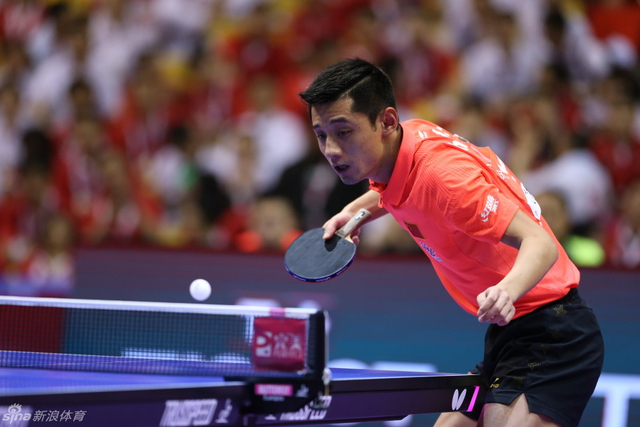 张继科回球瞬间