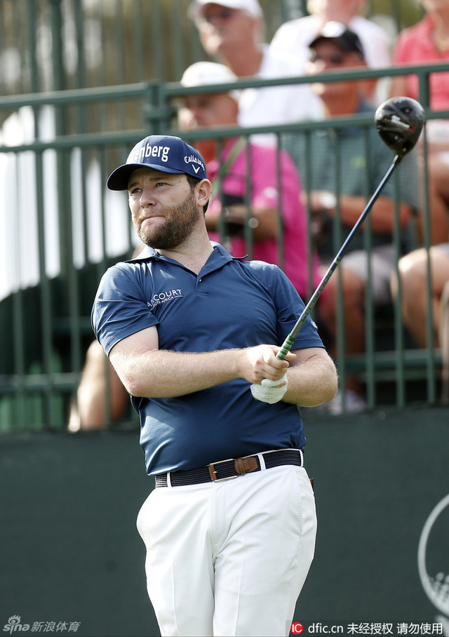 南非大炮布兰登-格雷斯收杆