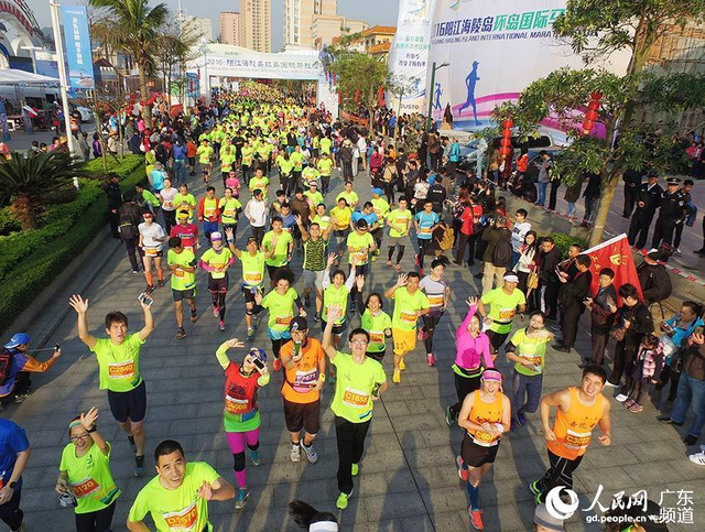 3月27日阳江海陵岛环岛国际马拉松赛