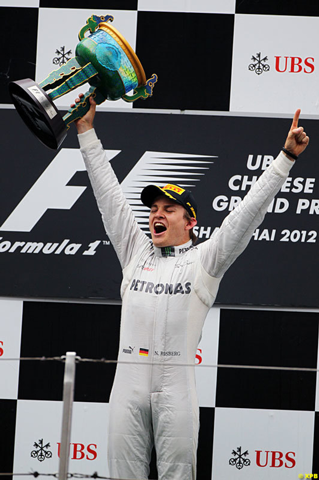 2012年F1中国站冠军罗斯伯格