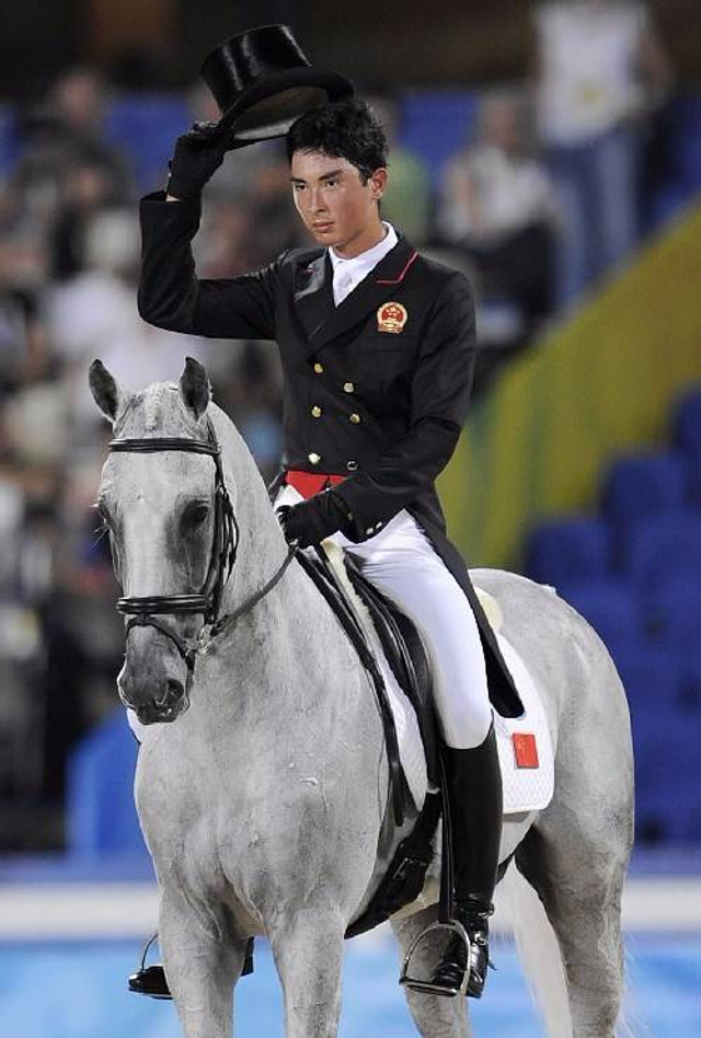 华天代表中国骑手坐镇北京奥运主场