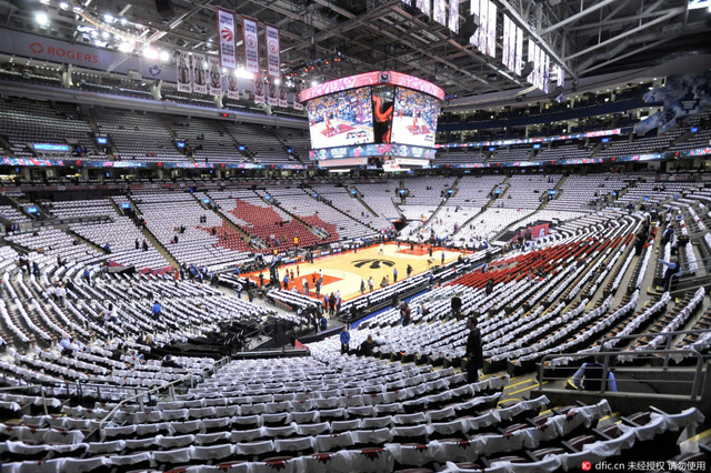 猛龙主场准备就绪