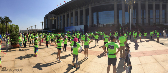 卡萨帝家庭跑昆明站：热身