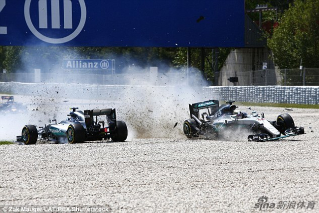 汉密尔顿罗斯博格撞车