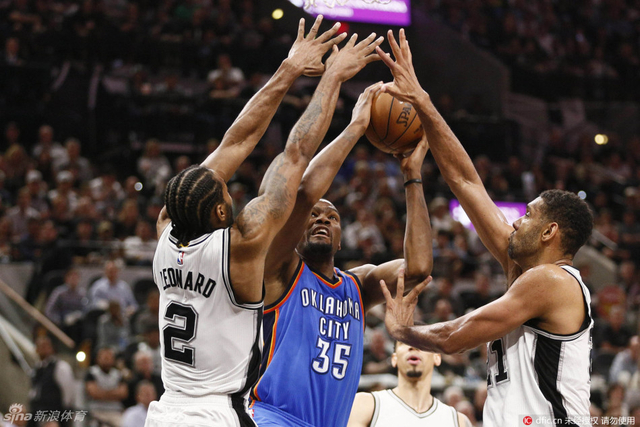 杜兰特面对包夹